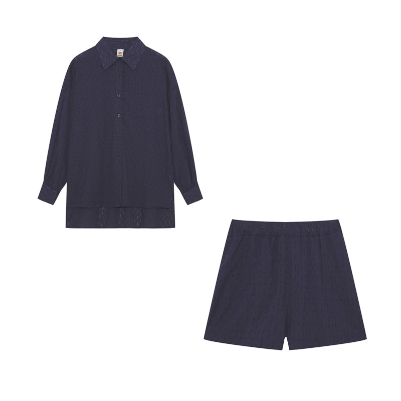 Liz | Luchtig shirt and shorts set