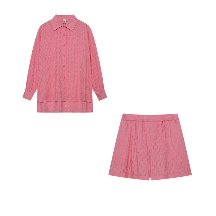 Liz | Luchtig shirt and shorts set