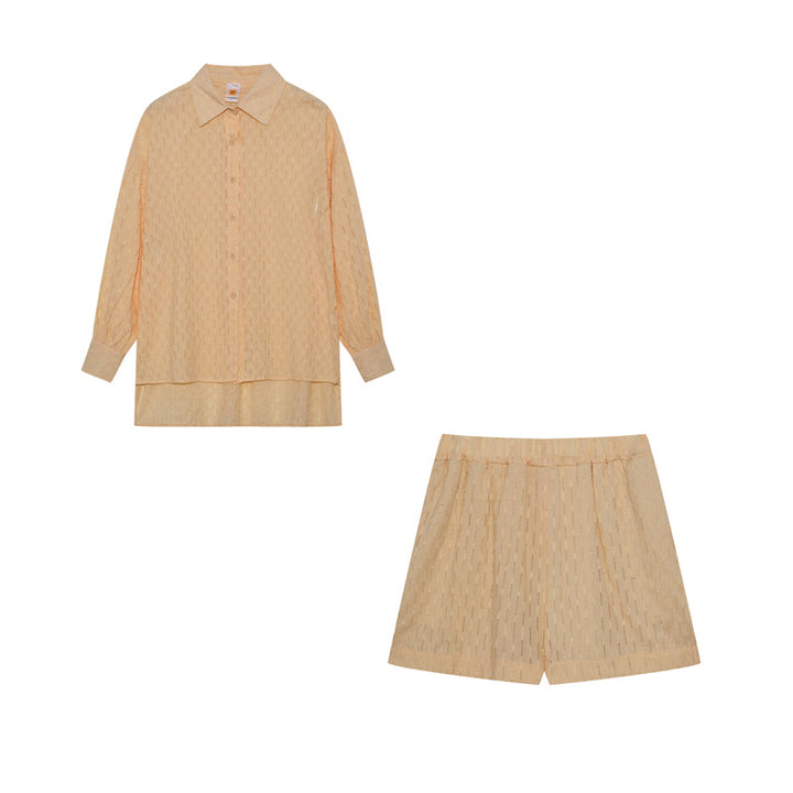 Liz | Luchtig shirt and shorts set