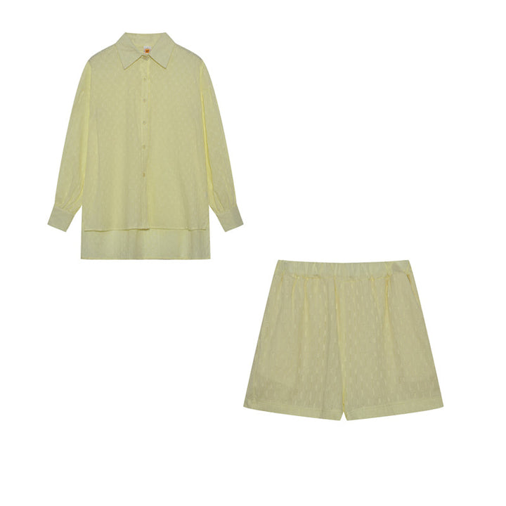 Liz | Luchtig shirt and shorts set