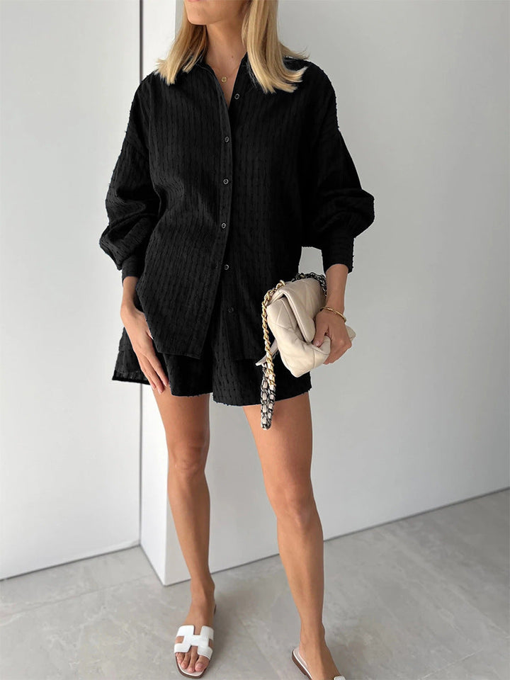 Liz | Luchtig shirt and shorts set