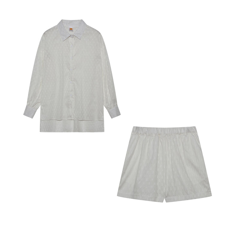 Liz | Luchtig shirt and shorts set
